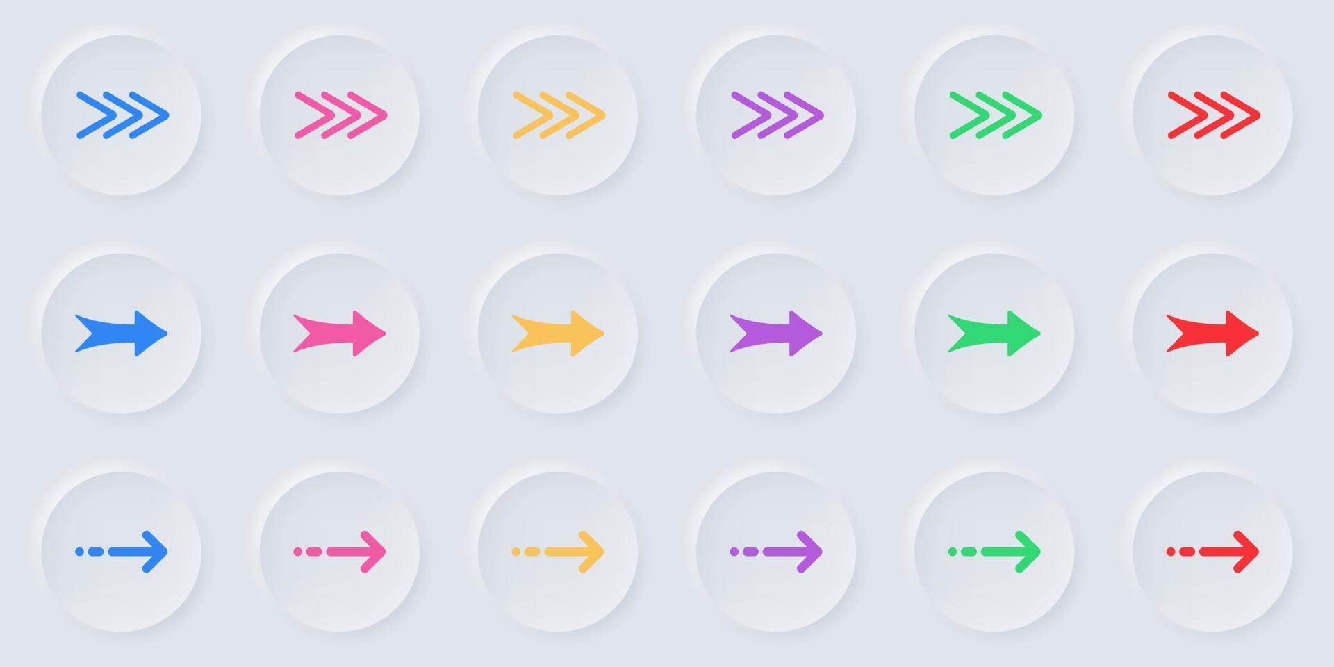Colorful Arrow Digital Icon Set in Neumorphism Style. Direction, Navigation, Orientation, Download Cursor Pictogram. Right, Next, Share Link, Back, Forward Symbol. Isolated Vector Illustration. 9518128 Vector Art at Vecteezy Colorful Arrow Digital Icon Set in Neumorphism Style. Direction, Navigation, Orientation, Download Cursor Pictogram. Right, Next, Share Link, Back, Forward Symbol. Isolated Vector Illustration. 9518128 Vector Art at Vecteezy
