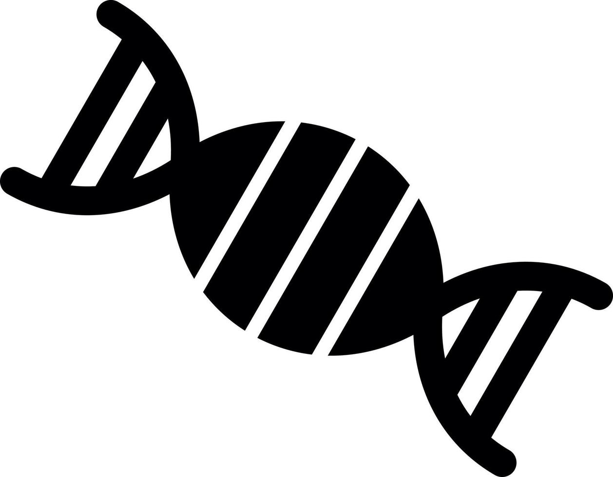 Biology Glyph Icon vector
