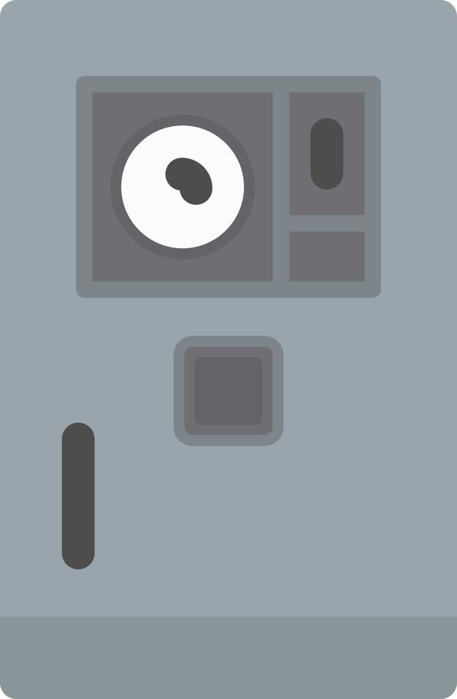 icono plano de la cámara del teléfono inteligente vector