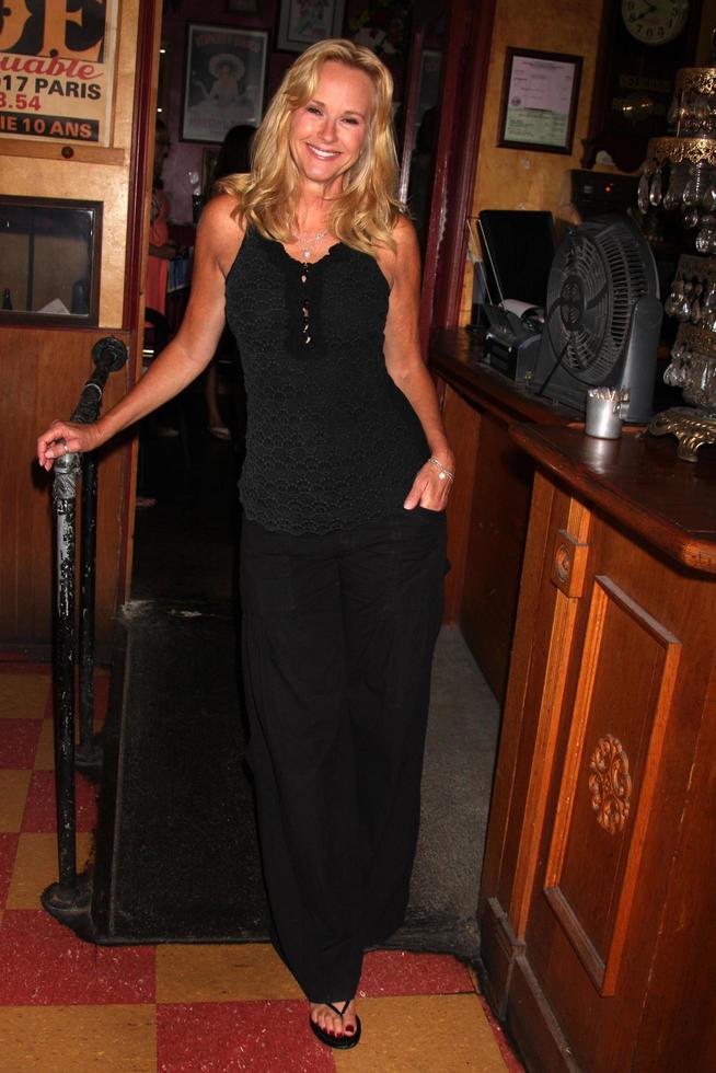 LOS ANGELES, AUG 1 - Rebecca Staab at the William deVry Fan Club Event at the California Canteen on August 1, 2014 in Los Angeles, CA photo