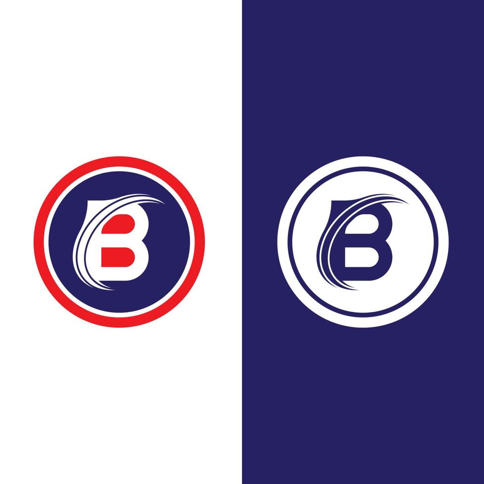 B letter vector illustration
