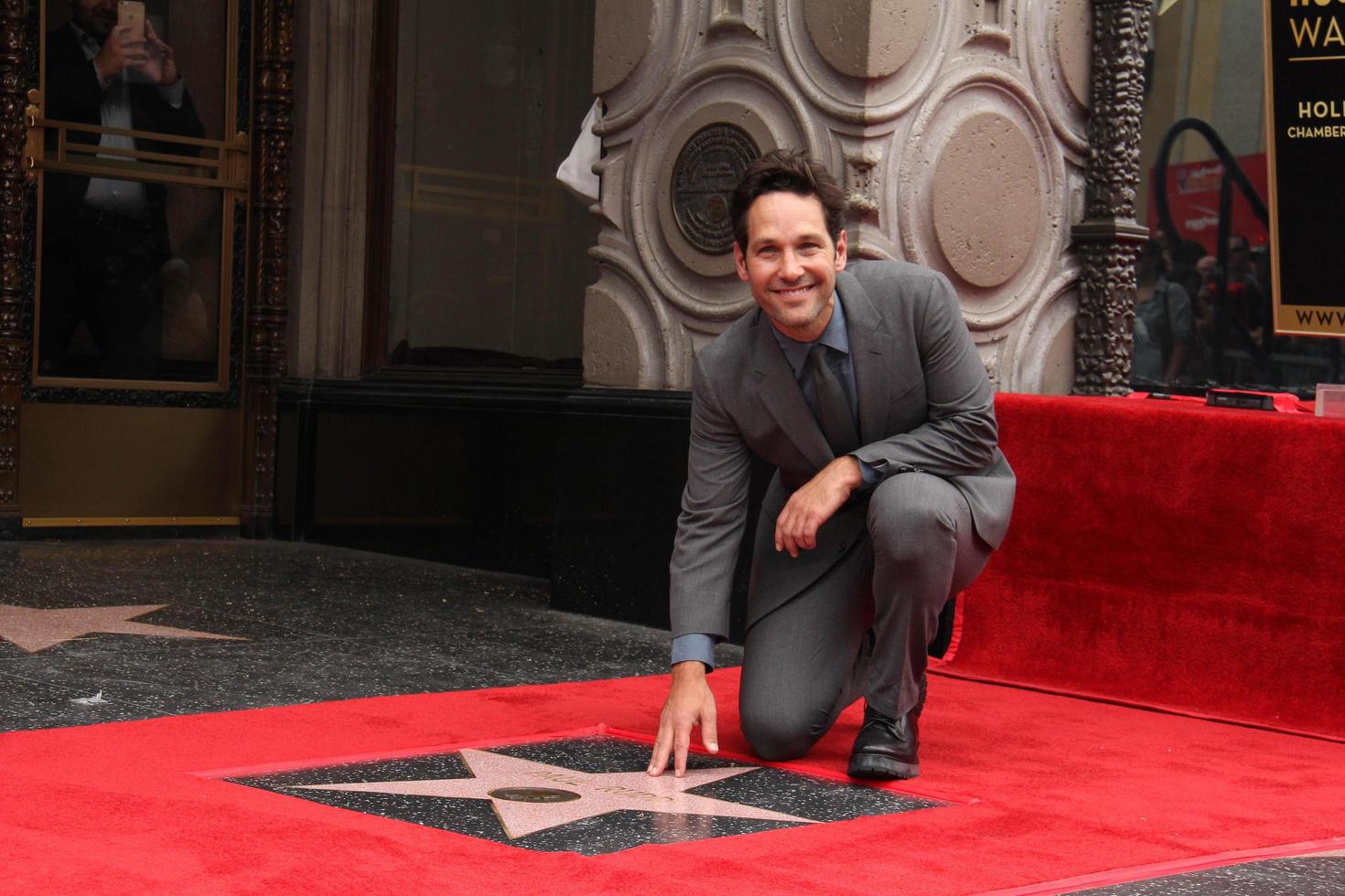 vLOS ANGELES, JUL 1 - Paul Rudd at the Paul Rudd Hollywood Walk of Fame Star Ceremony at the El Capitan Theater Sidewalk on July 1, 2015 in Los Angeles, CA photo