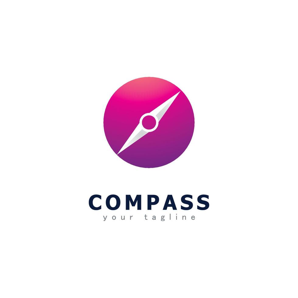 Compass Creative Concept Logo Design Template vector