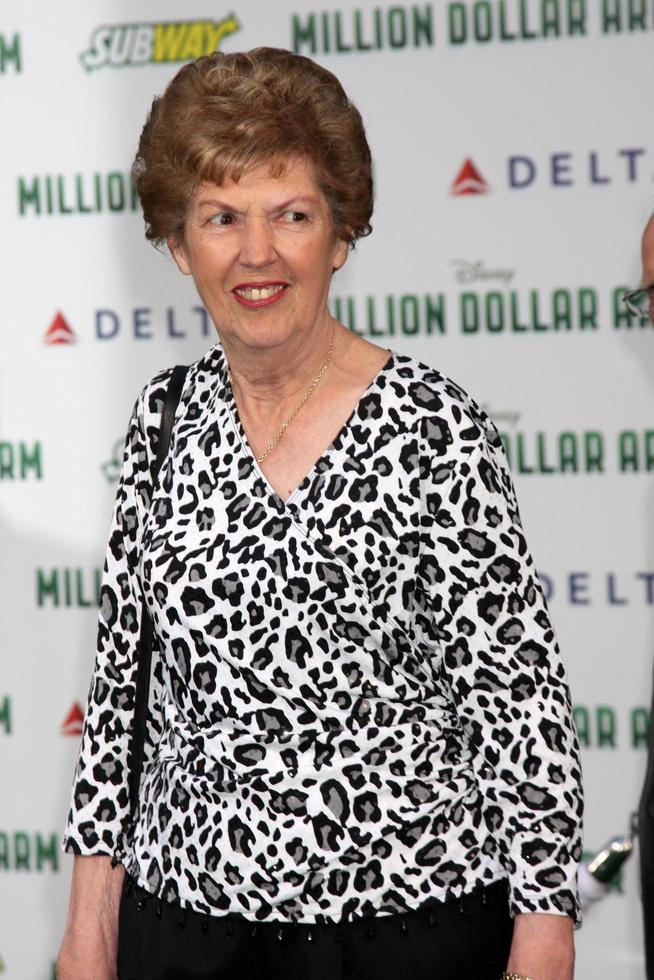 LOS ANGELES, MAY 6 - Nancy Bea at the Million Dollar Arm Premiere at El Capitan Theater on May 6, 2014 in Los Angeles, CA photo