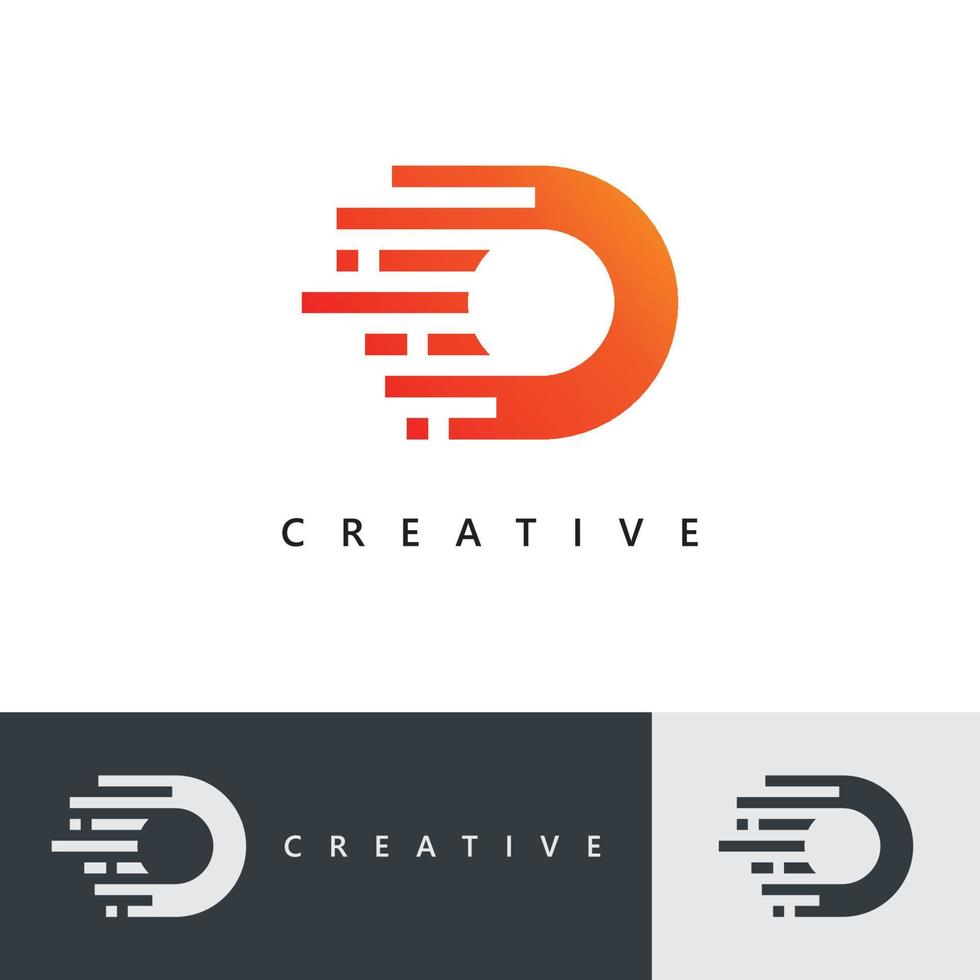 plantilla de vector de logotipo de letra o, diseño de logotipo inicial de letra o creativa