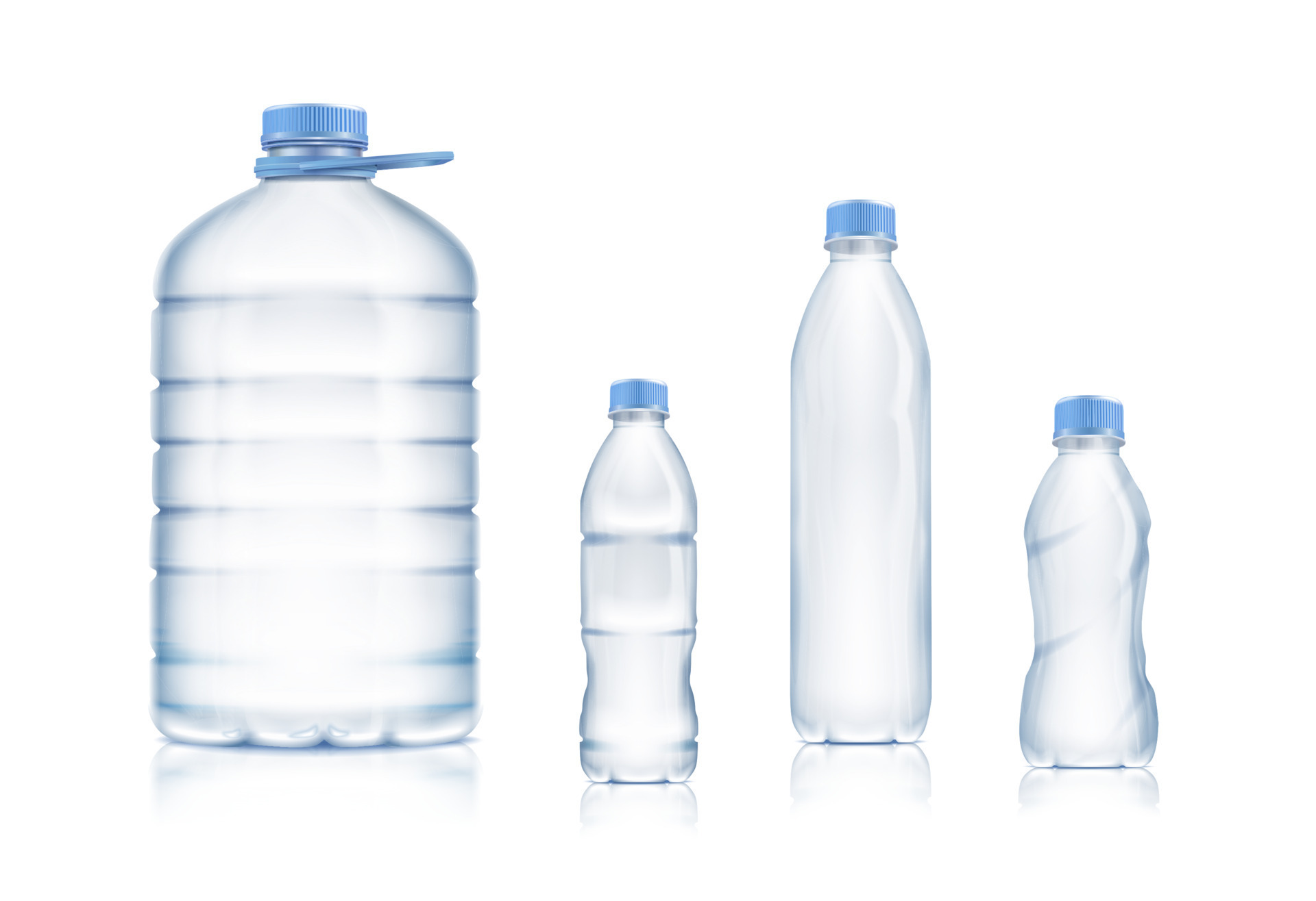 Small Squeeze Bottles 3D model