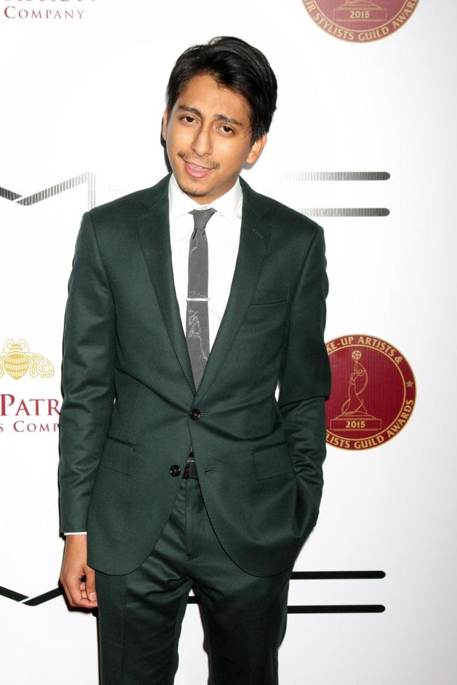 LOS ANGELES, FEB 14 - Tony Reviolori at the 2015 Make-up and Hair Stylists Guild Awards at a Paramount Theater on February 14, 2015 in Los Angeles, CA photo