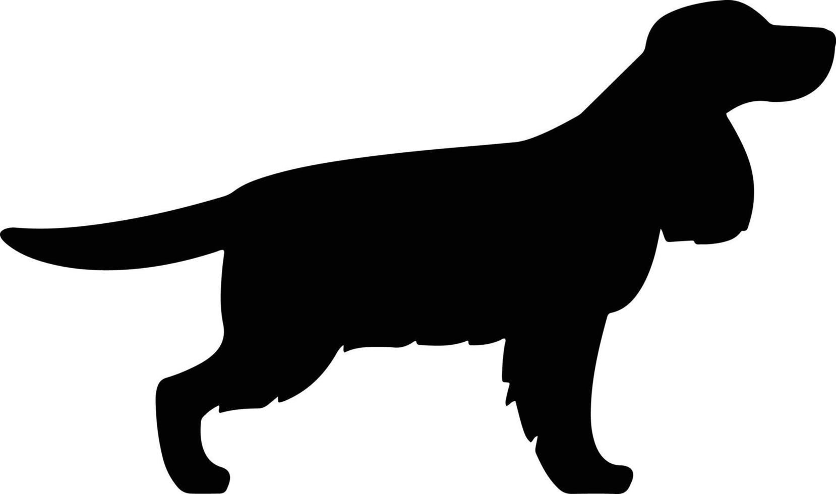 dog silhouette ,dog vector