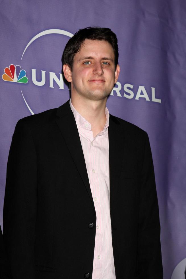LOS ANGELES, JAN 13 - Zach Woods arrives at the NBC TCA Winter 2011 Party at Langham Huntington Hotel on January 13, 2010 in Westwood, CA photo