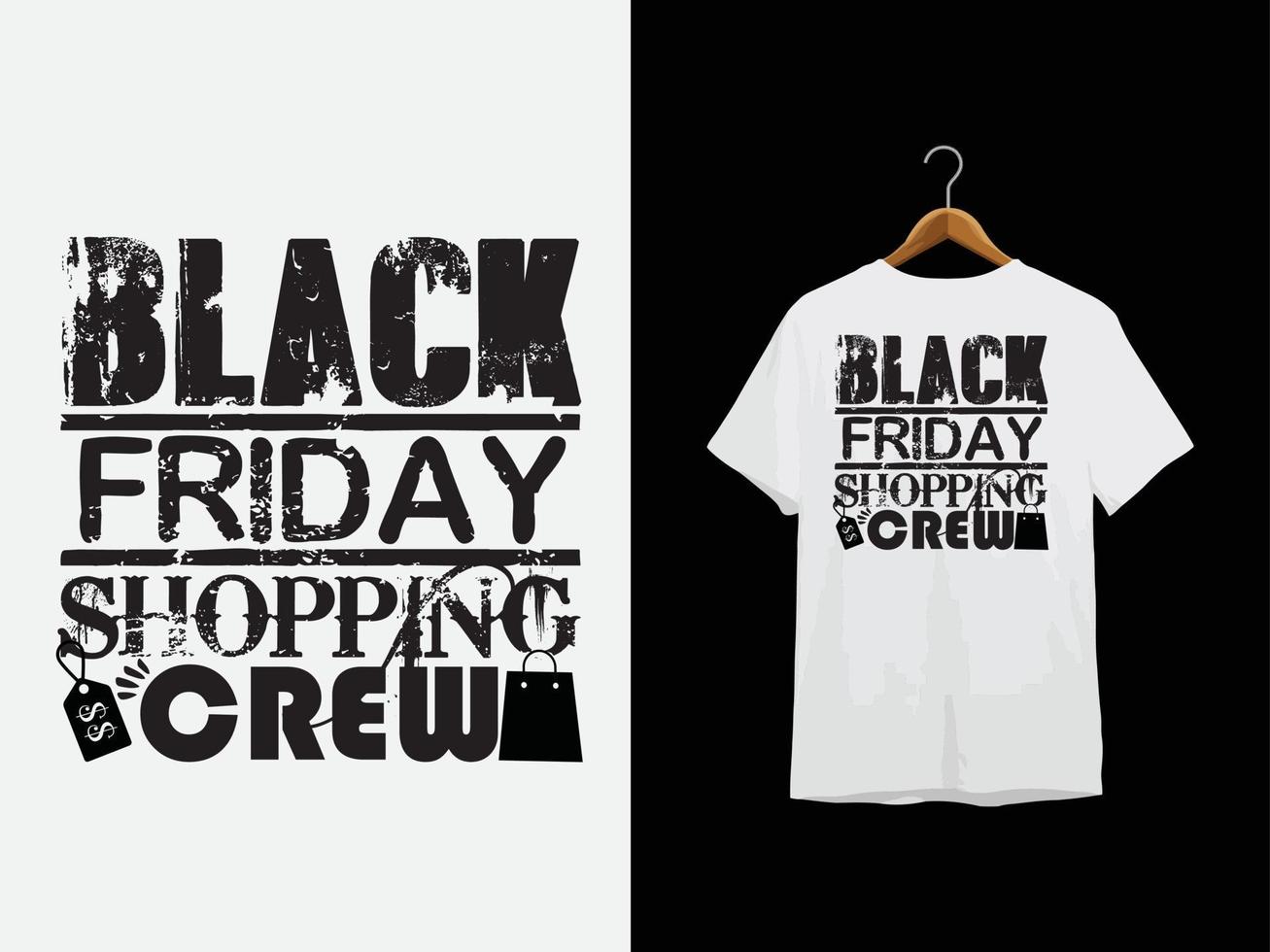 Black Friday T-Shirt Design vector