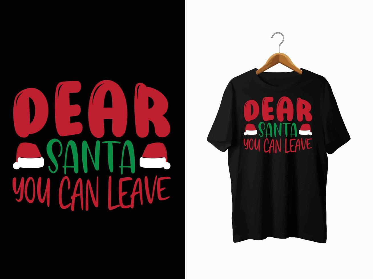 Christmas T-Shirt Design. vector