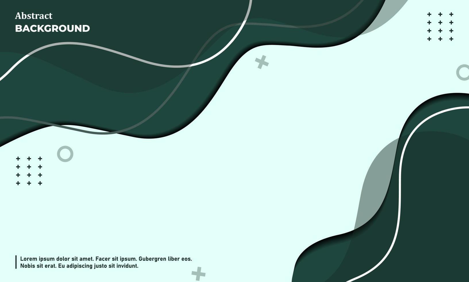 Abstract background dynamic shape decoration. vector
