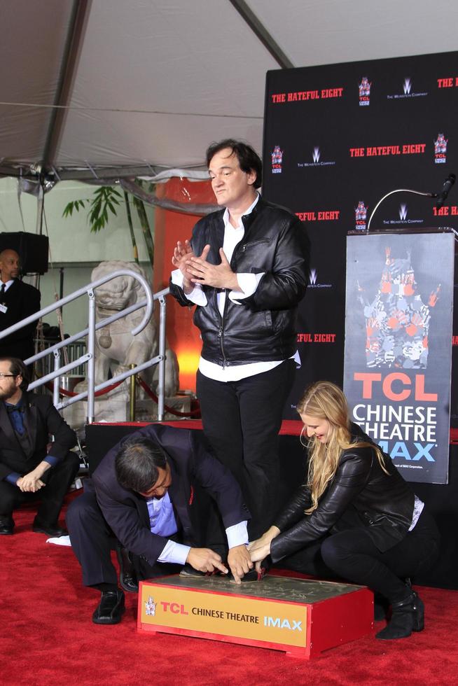LOS ANGELES, JAN 5 - Quentin Tarantino at the Quentin Tarantino Hand and Footprints Ceremony at the TCL Chinese Theater IMAX on January 5, 2016 in Los Angeles, CA photo