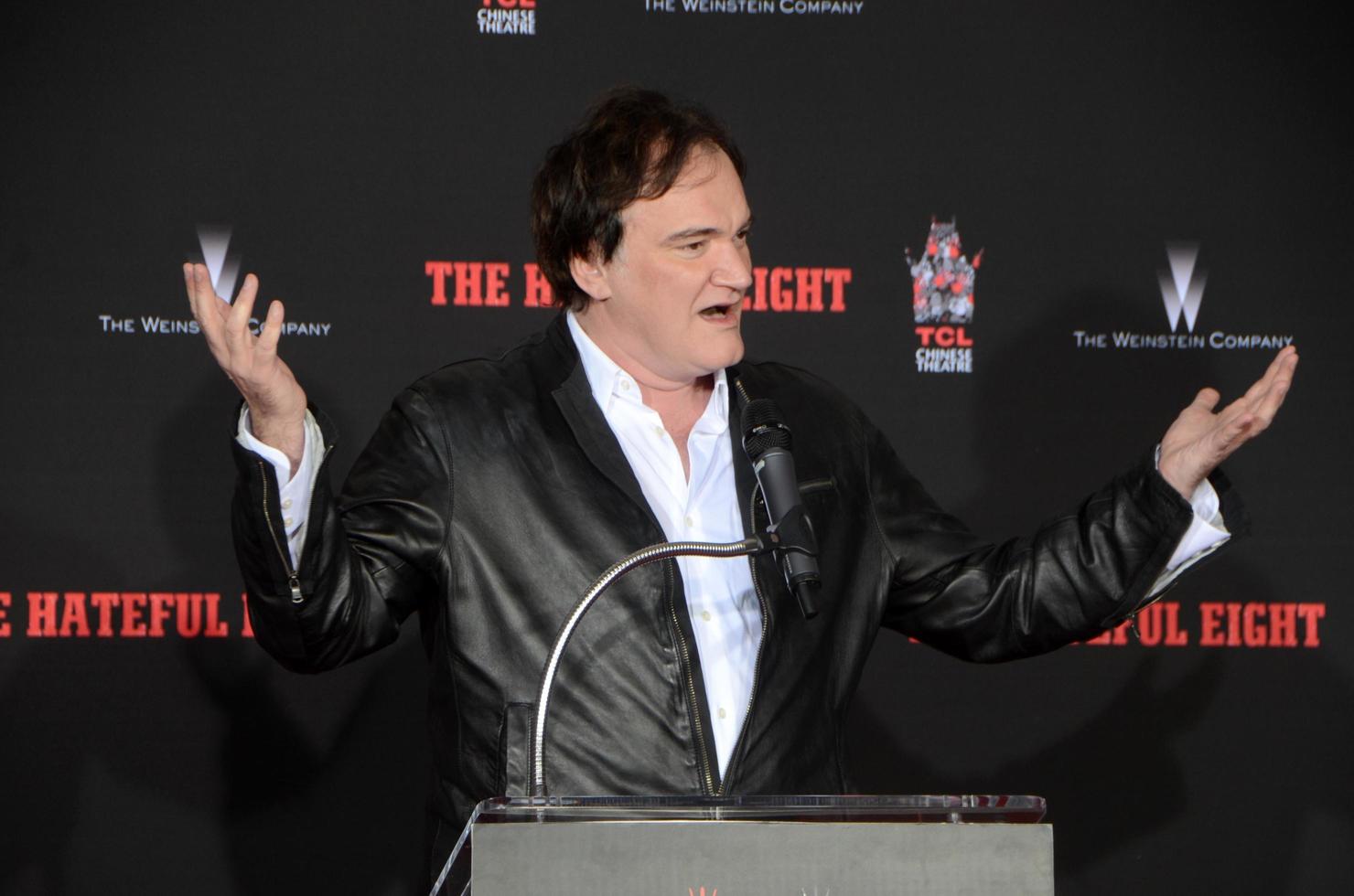 LOS ANGELES, JAN 5 - Quentin Tarantino at the Quentin Tarantino Hand and Footprints Ceremony at the TCL Chinese Theater IMAX on January 5, 2016 in Los Angeles, CA photo