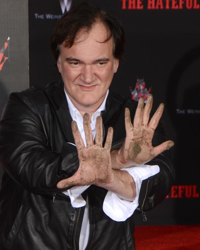LOS ANGELES, JAN 5 - Quentin Tarantino at the Quentin Tarantino Hand and Footprints Ceremony at the TCL Chinese Theater IMAX on January 5, 2016 in Los Angeles, CA photo