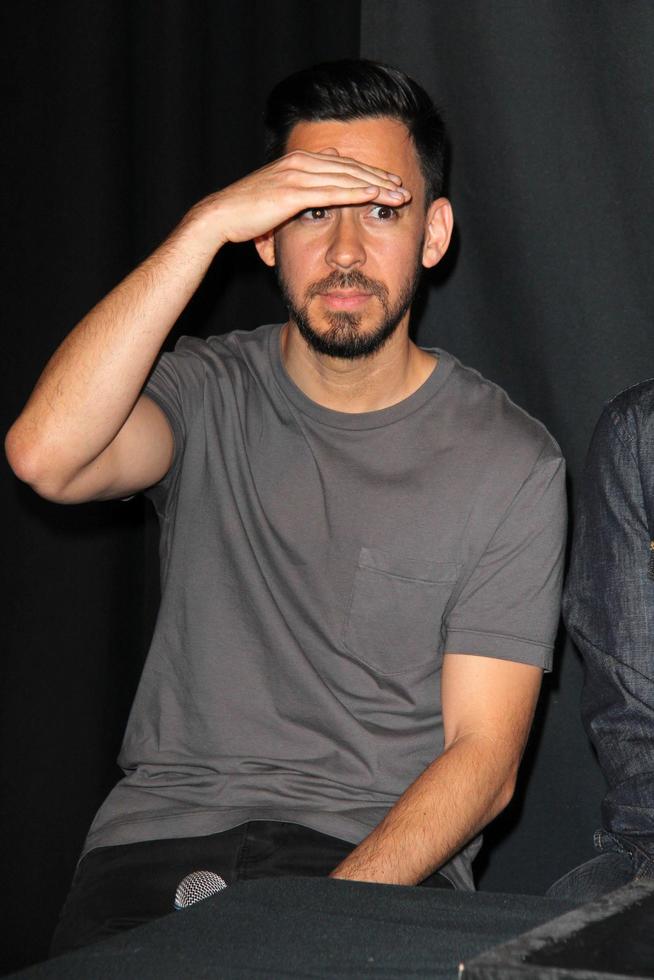 LOS ANGELES, JUN 18 - Mike Shinoda at the Linkin Park Rockwalk Inducting Ceremony at the Guitar Center on June 18, 2014 in Los Angeles, CA photo