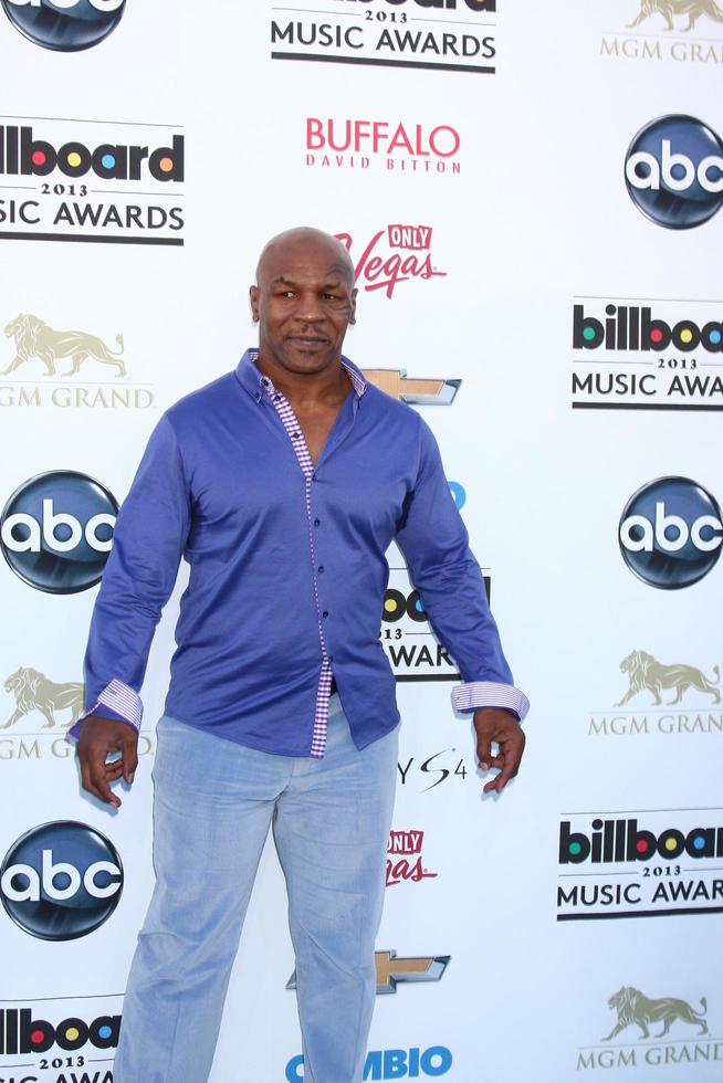 LOS ANGELES, MAY 19 - Mike Tyson arrives at the Billboard Music Awards 2013 at the MGM Grand Garden Arena on May 19, 2013 in Las Vegas, NV photo