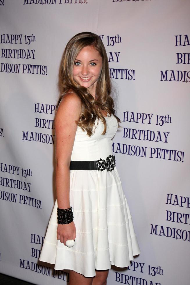 LOS ANGELES, JUL 31 - Rachel Fox arriving at the13th Birthday Party for Madison Pettis at Eden on July 31, 2011 in Los Angeles, CA photo