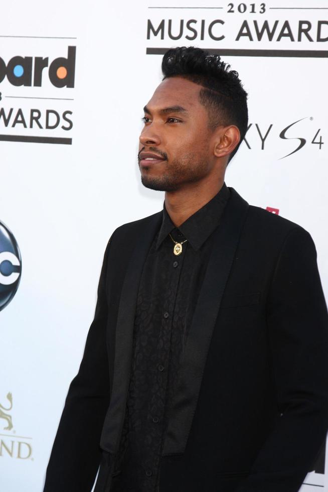 LOS ANGELES, MAY 19 - Miguel arrives at the Billboard Music Awards 2013 at the MGM Grand Garden Arena on May 19, 2013 in Las Vegas, NV photo