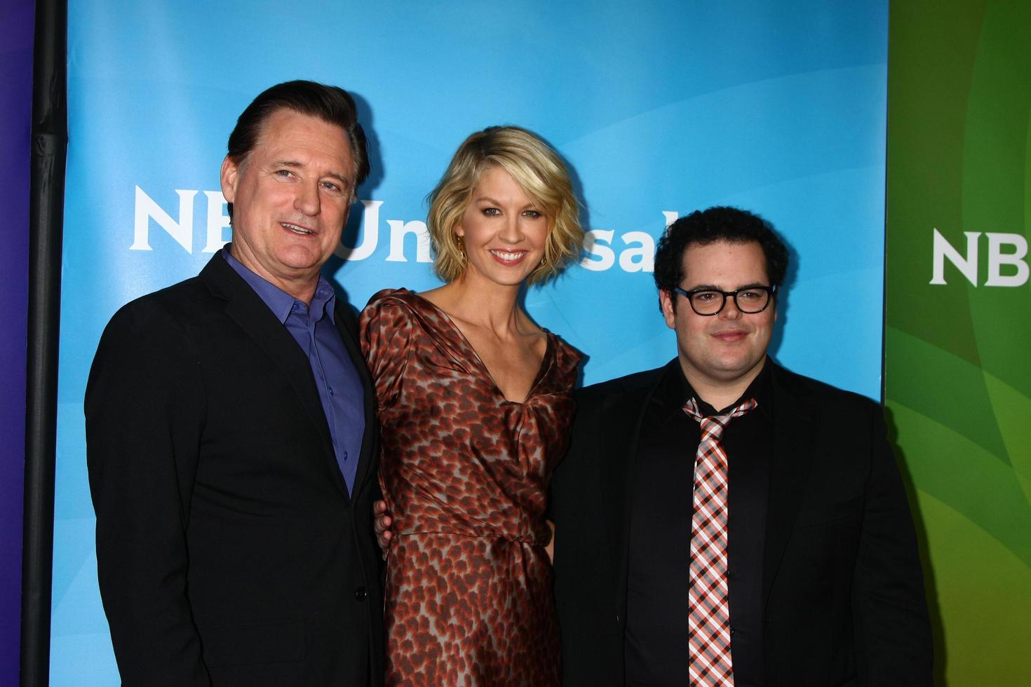 LOS ANGELES, JAN 6 - Bill Pullman, Jenna Elfman, Josh Gad attends the NBCUniversal 2013 TCA Winter Press Tour at Langham Huntington Hotel on January 6, 2013 in Pasadena, CA photo