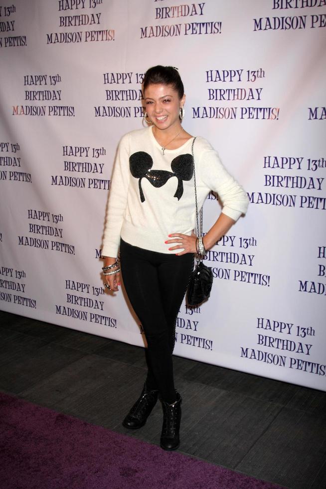 LOS ANGELES, JUL 31 - Jacque Pyles arriving at the13th Birthday Party for Madison Pettis at Eden on July 31, 2011 in Los Angeles, CA photo