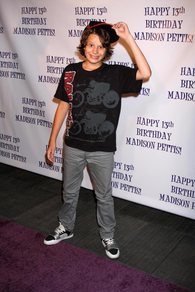 LOS ANGELES, JUL 31 - Bobby Coleman arriving at the13th Birthday Party for Madison Pettis at Eden on July 31, 2011 in Los Angeles, CA photo