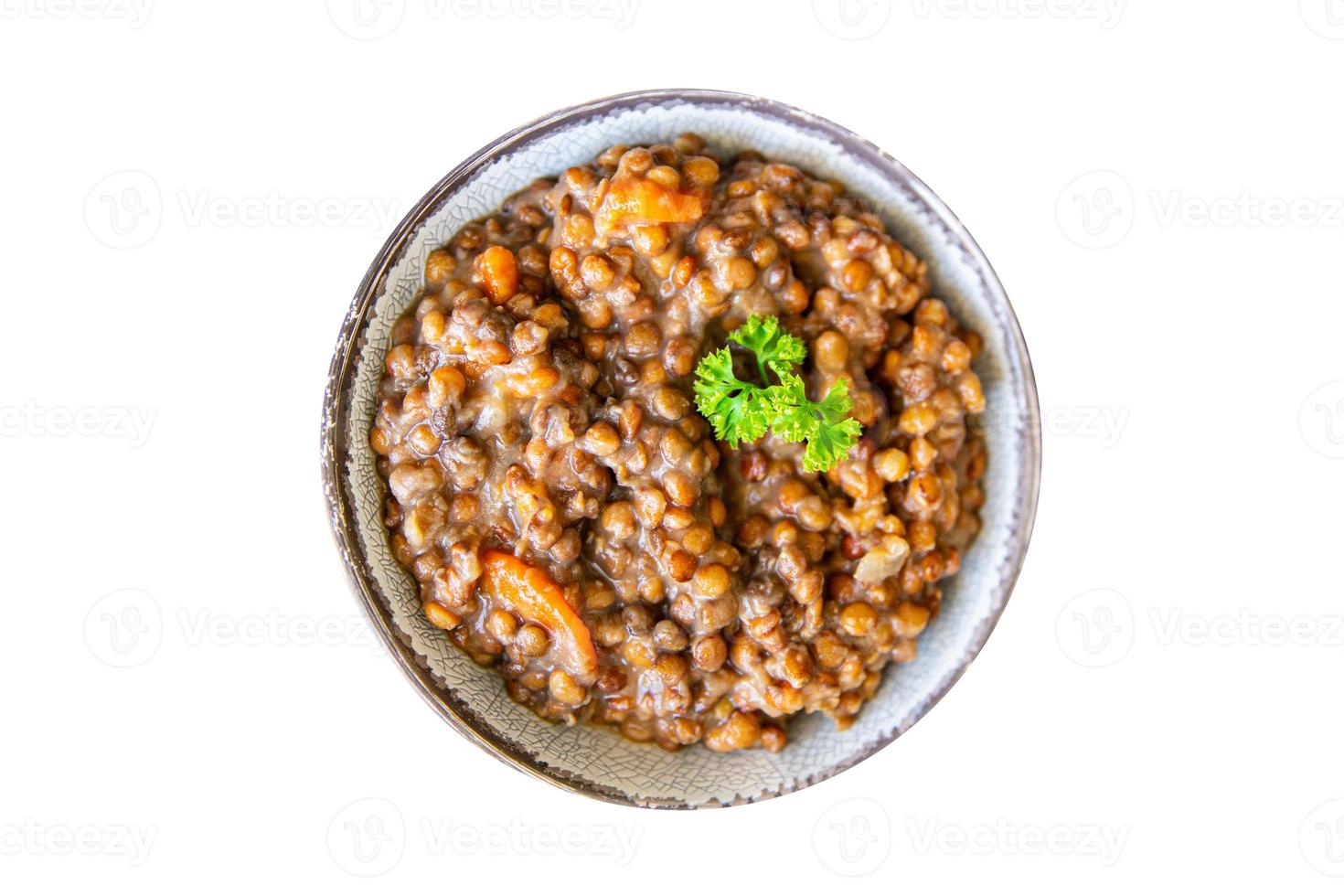 green lentils vegetable cuisine fresh healthy meal food diet snack on the table copy space food background photo