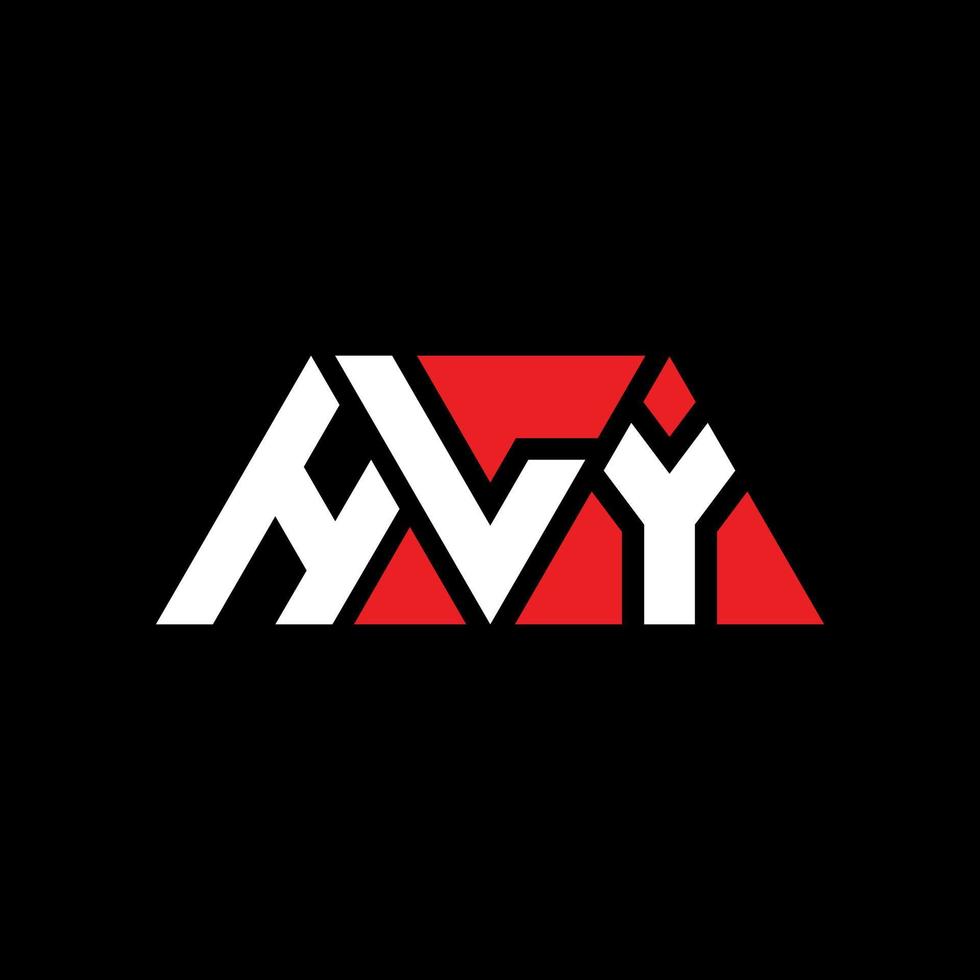 diseño de logotipo de letra de triángulo hly con forma de triángulo. monograma de diseño de logotipo de triángulo hly. plantilla de logotipo de vector de triángulo hly con color rojo. logotipo triangular hly logotipo simple, elegante y lujoso. muy bien