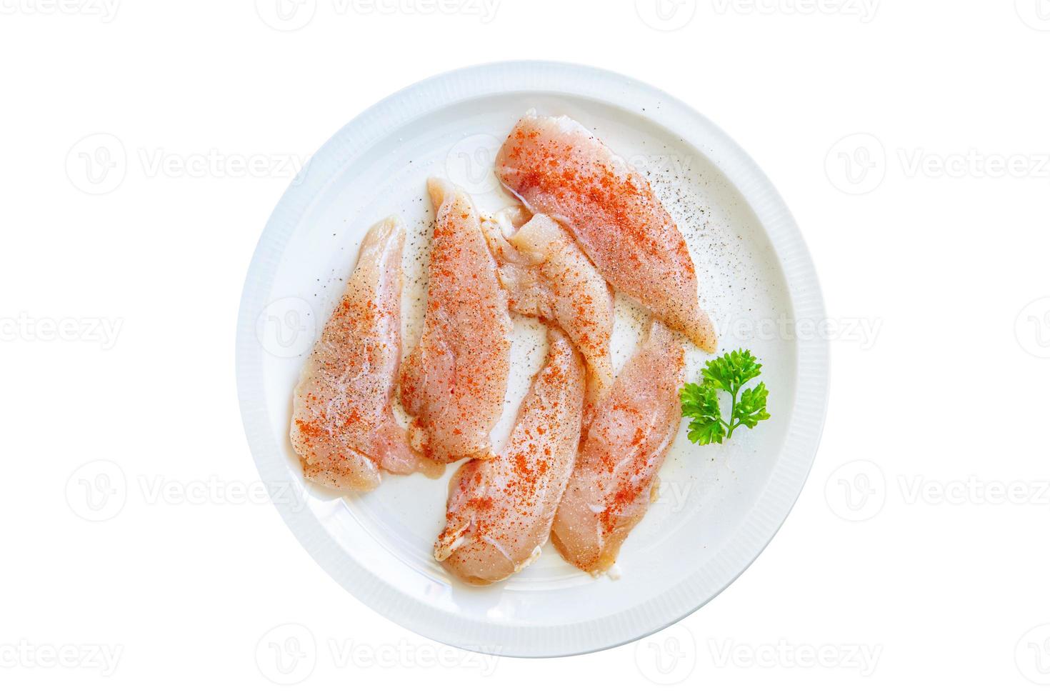 chicken breast fillet raw meat fresh healthy meal food snack diet on the table copy space food background photo
