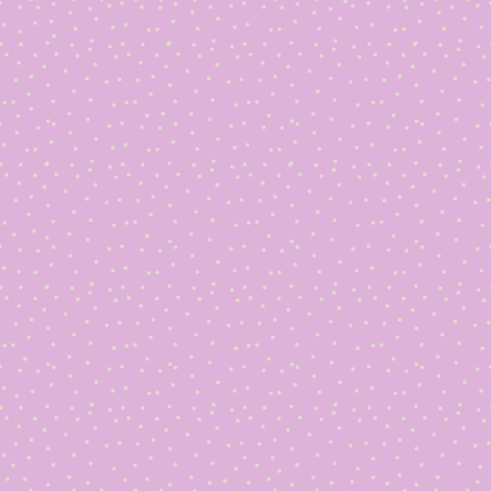 Seamless pattern with white polka dots on a tile pastel pink background vector
