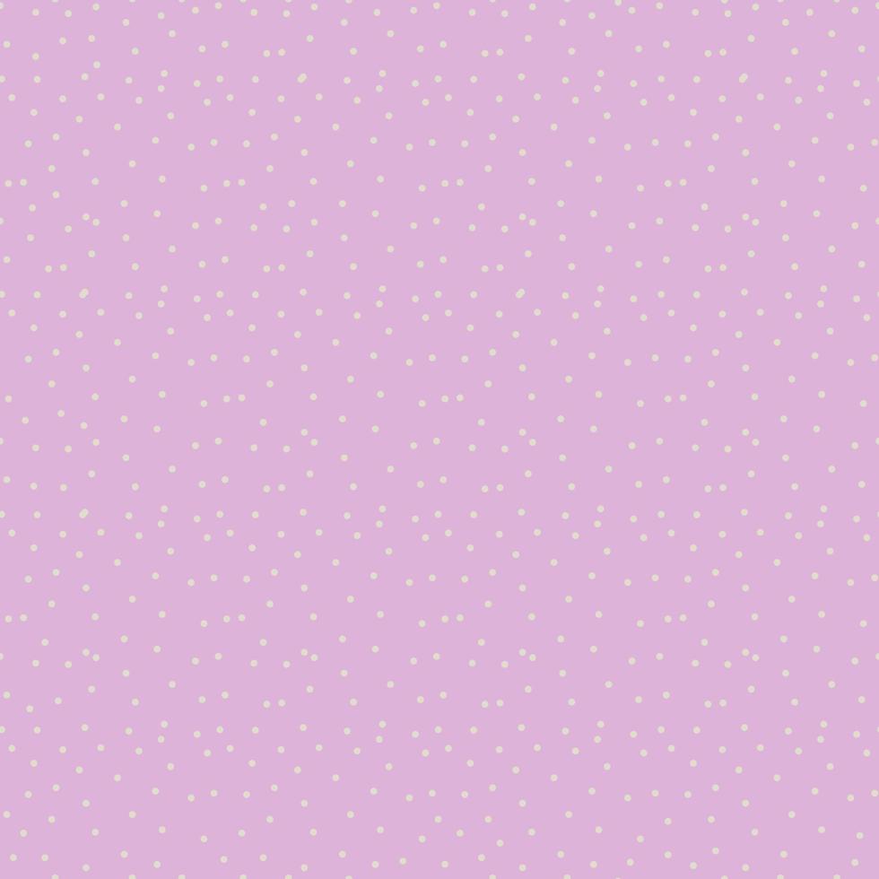 patrón sin costuras con lunares blancos sobre un fondo de azulejo rosa pastel vector