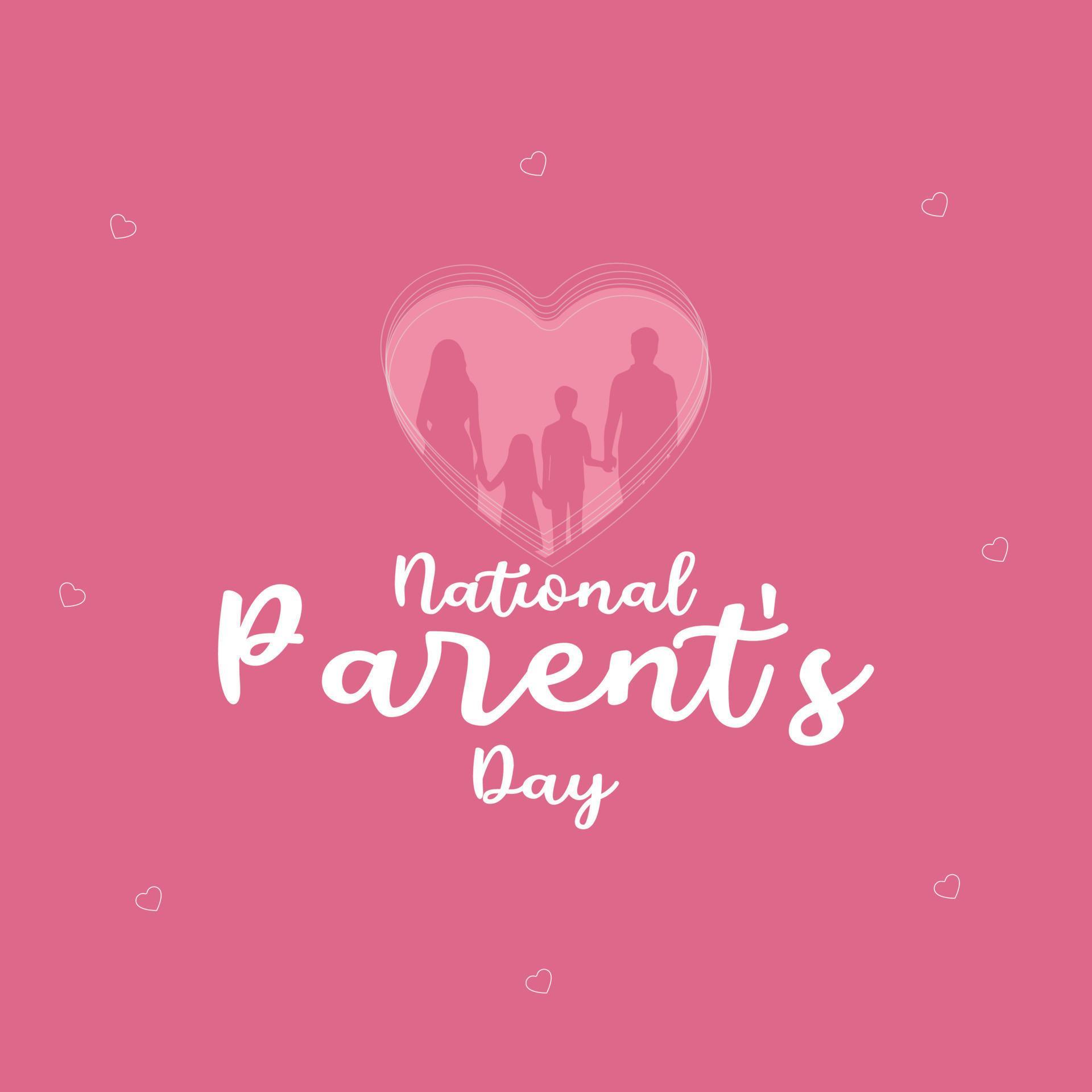 parents day vector