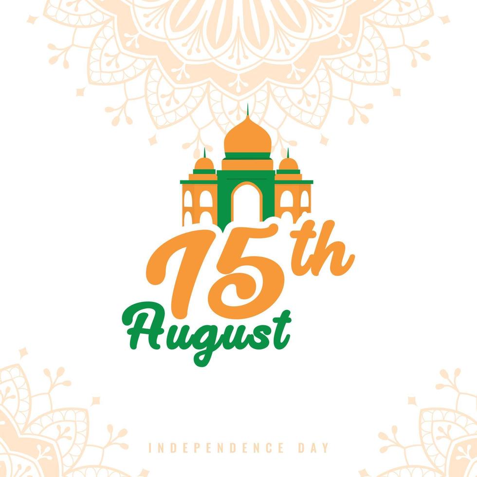 India Independence Day Vector Illustration