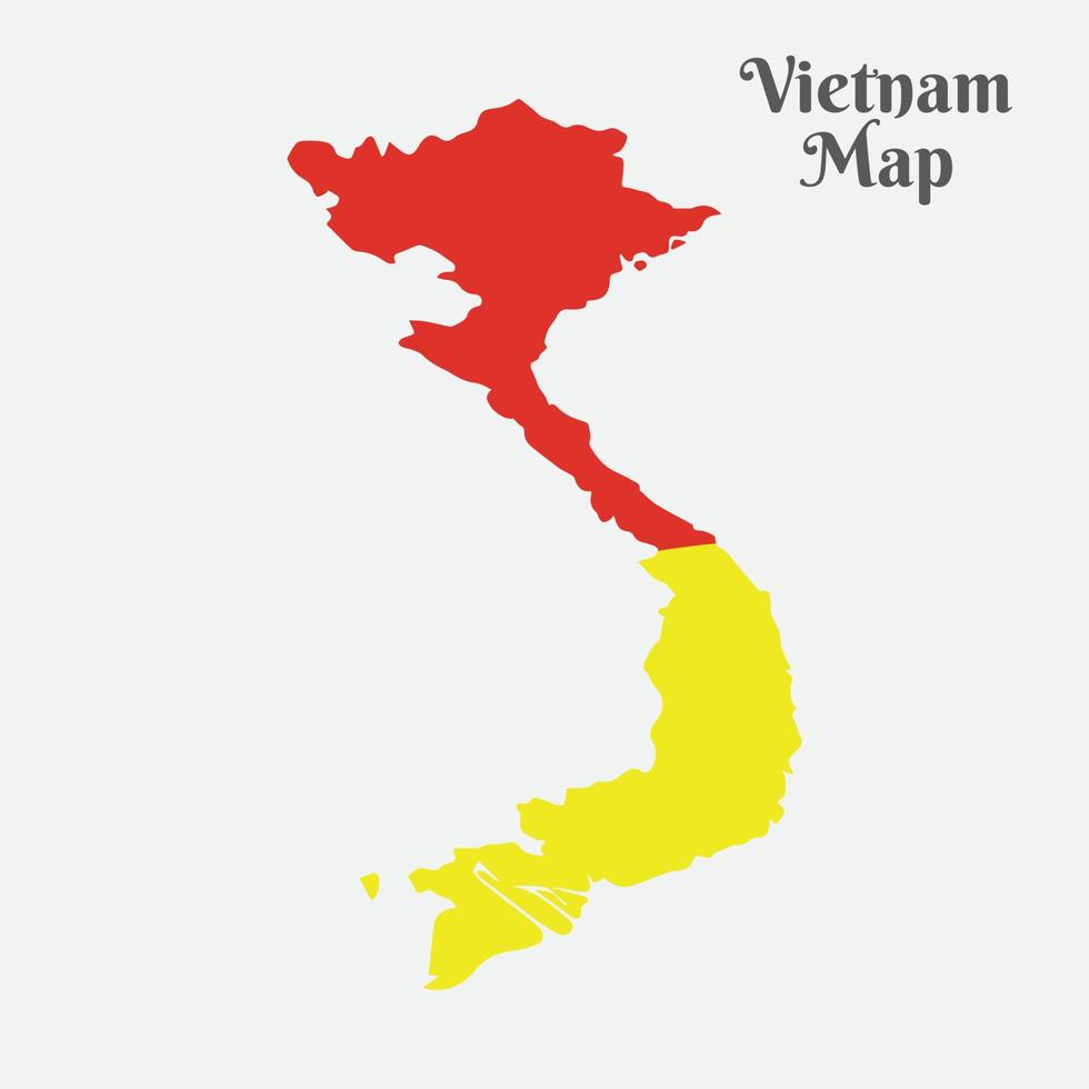 mapa vectorial de vietnam illustration.ai vector