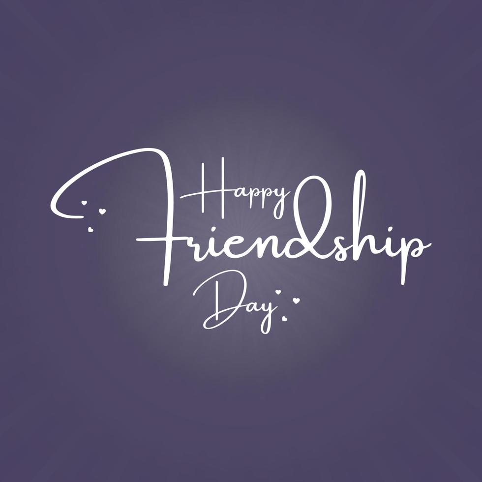 International Friendship Day Vector Illustration