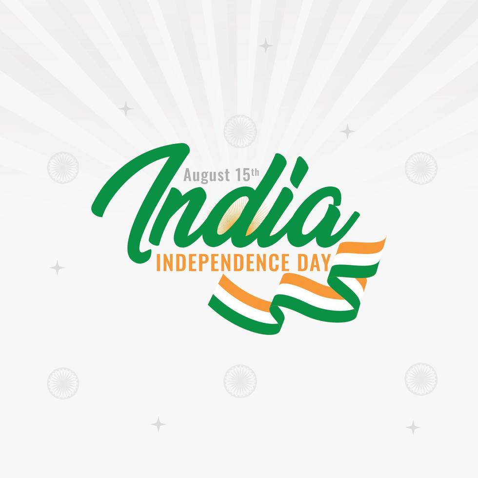 India Independence Day Vector Illustration