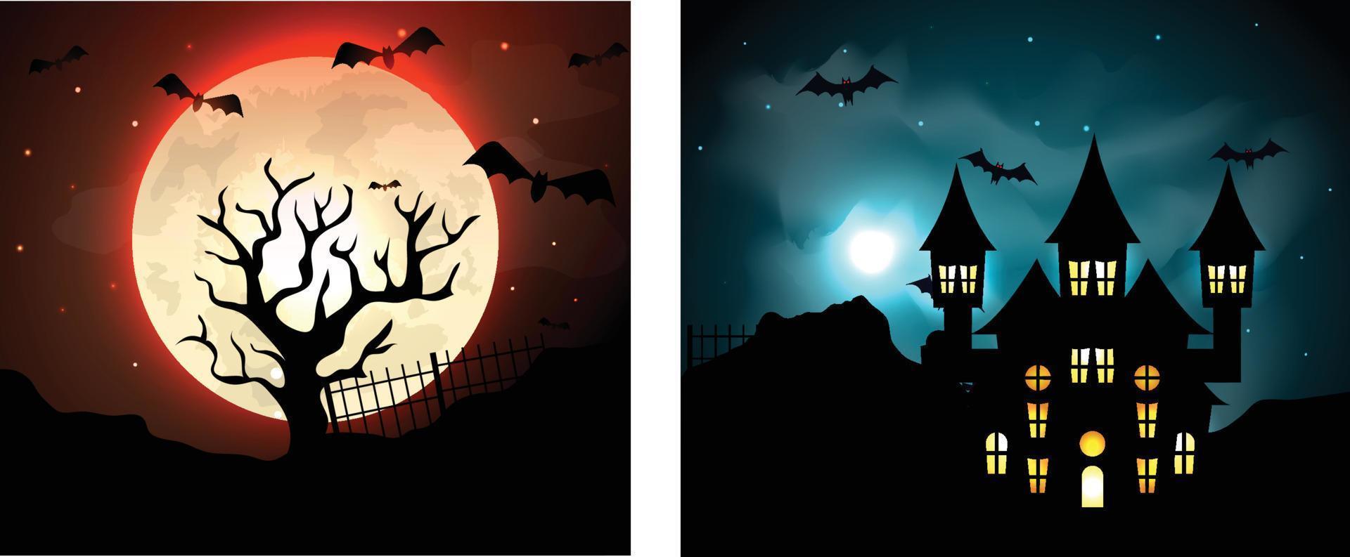 Halloween Day Scary Vector