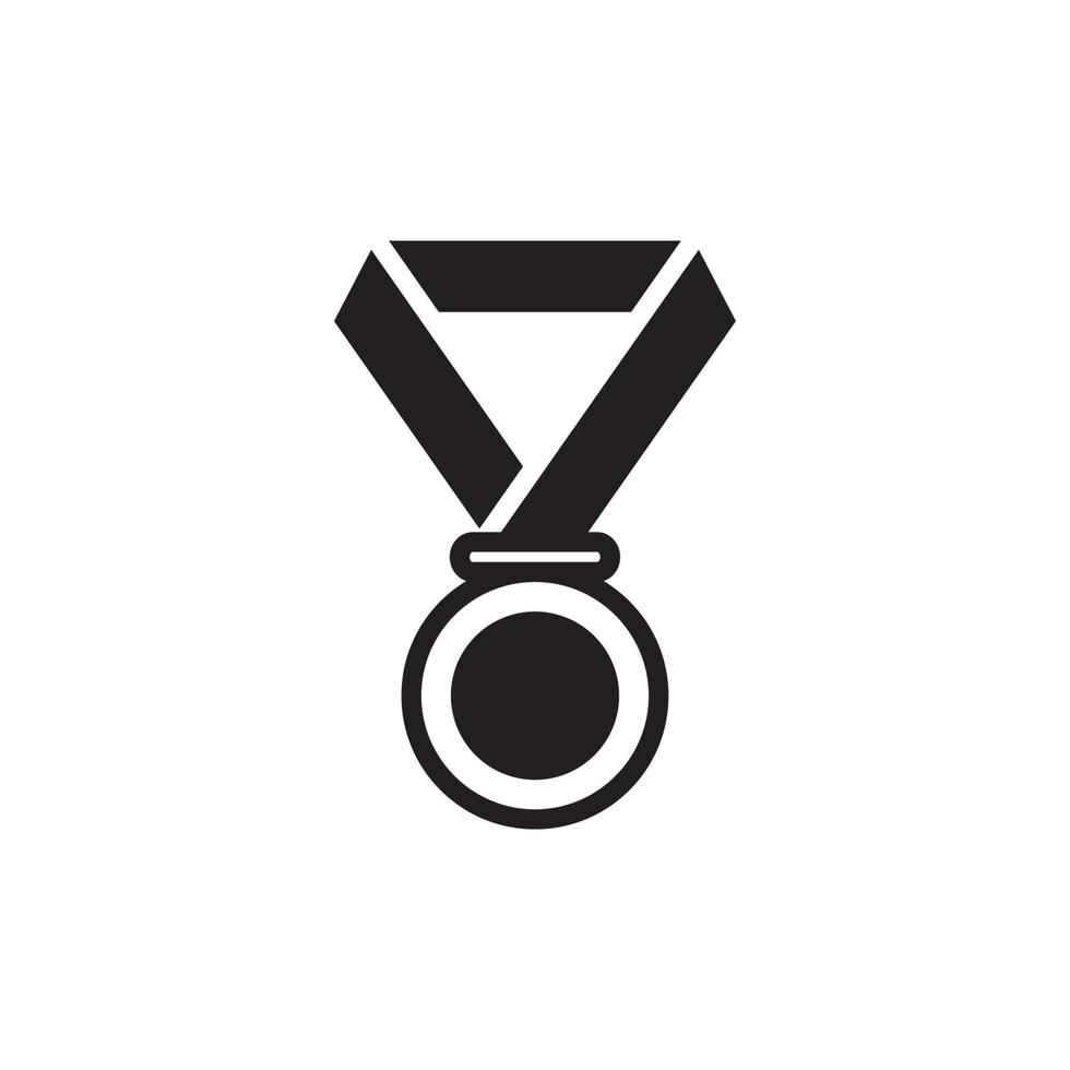 icono de medalla eps 10 vector