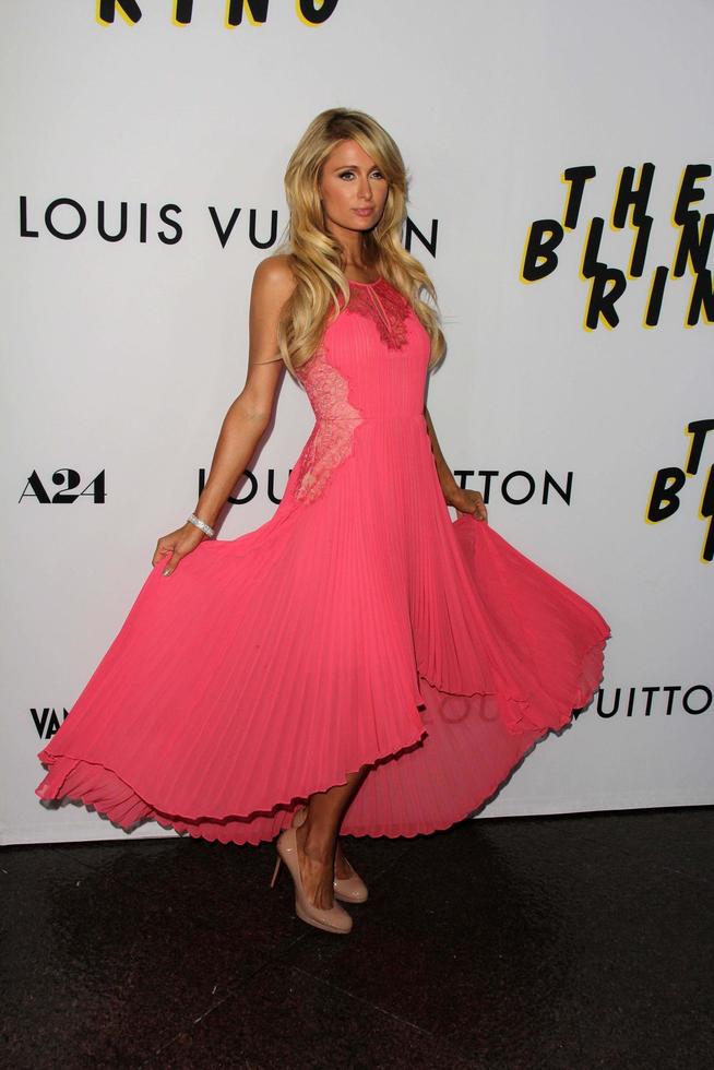 LOS ANGELES, JUN 4 - Paris Hilton arrivesa at the The Bling Ring Los Angeles Premiere at the DGA Theater on June 4, 2013 in Los Angeles, CA photo