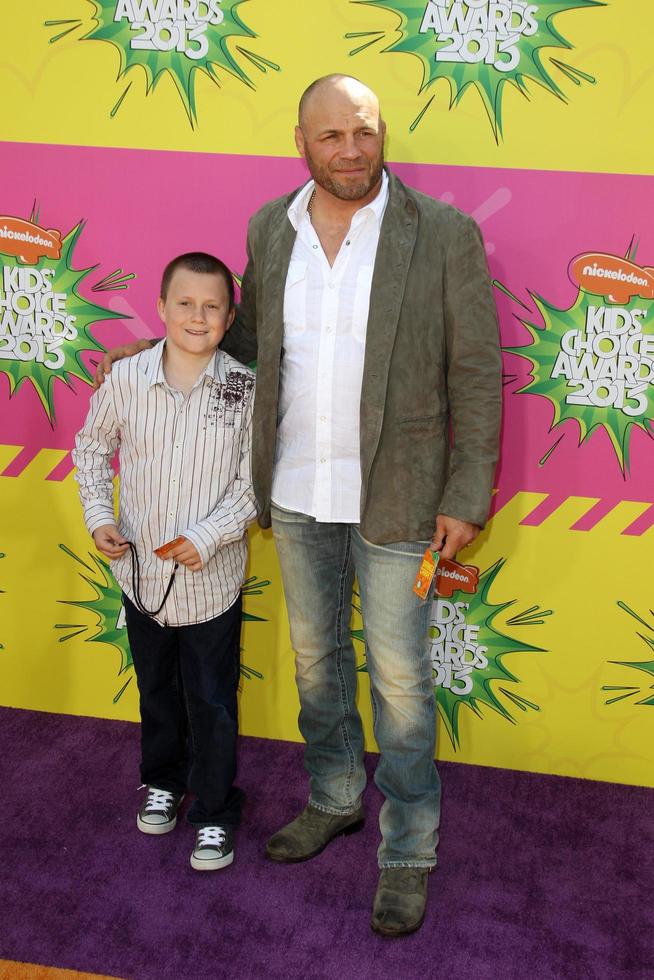 LOS ANGELES, MAR 23 - Randy Couture arrives at Nickelodeon s 26th Annual Kids Choice Awards at the USC Galen Center on March 23, 2013 in Los Angeles, CA photo