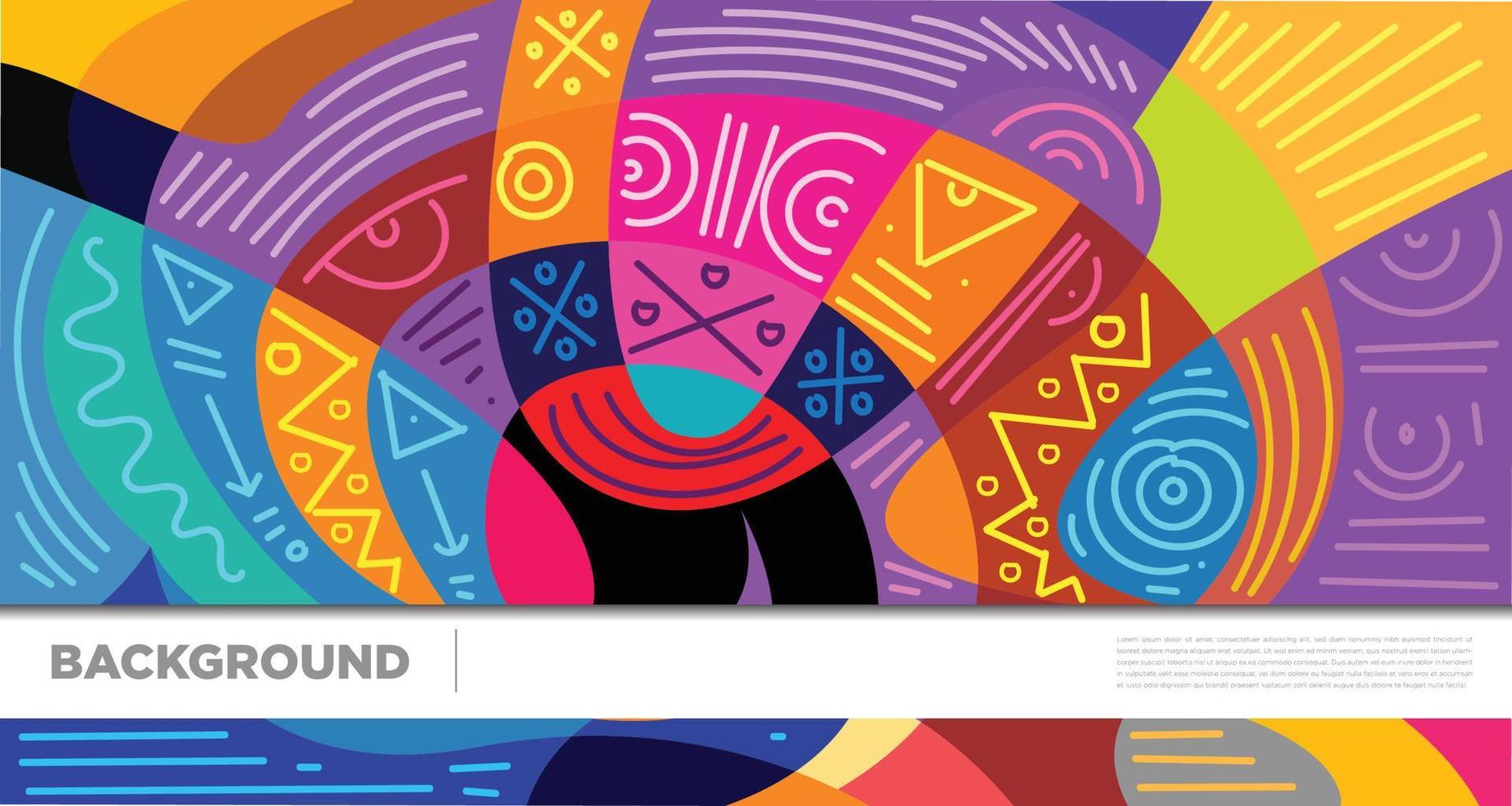 Abstract liquid shape. Fluid geometric design. Isolated gradient waves with geometric lines, dots, batik Indonesia pattern. Vector illustration.