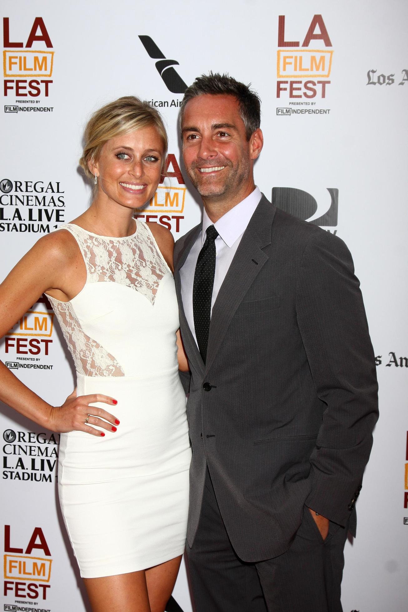LOS ANGELES, JUN 23 Monica Richards, Jay Harrington arrives at The
