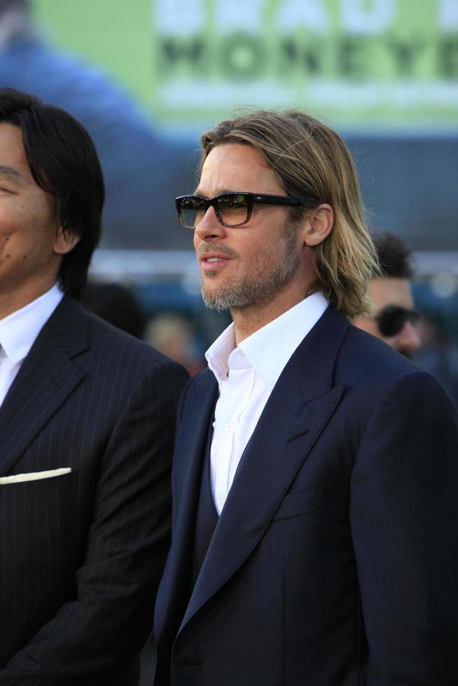 LOS ANGELES, SEP 19 - Brad Pitt arrives at the Moneyball World Premiere at Paramount Theater of the Arts on September 19, 2011 in Oakland, CA photo