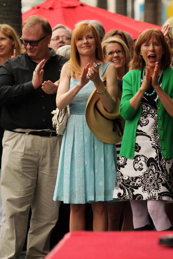 LOS ANGELES, JUN 24 - Marg Helgenberger at the Jerry Bruckheimer Star on the Hollywood Walk of Fame at the El Capitan Theater on June 24, 2013 in Los Angeles, CA photo
