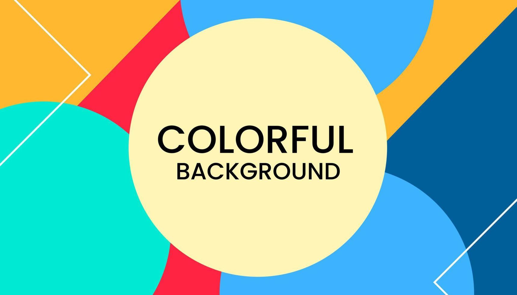 colorful abstract background vector