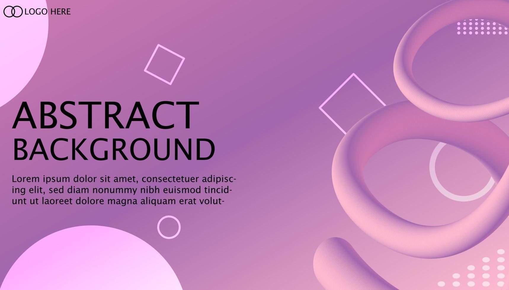 3e fluid abstract backgourn for wallpaper ,landing page, persentation vector
