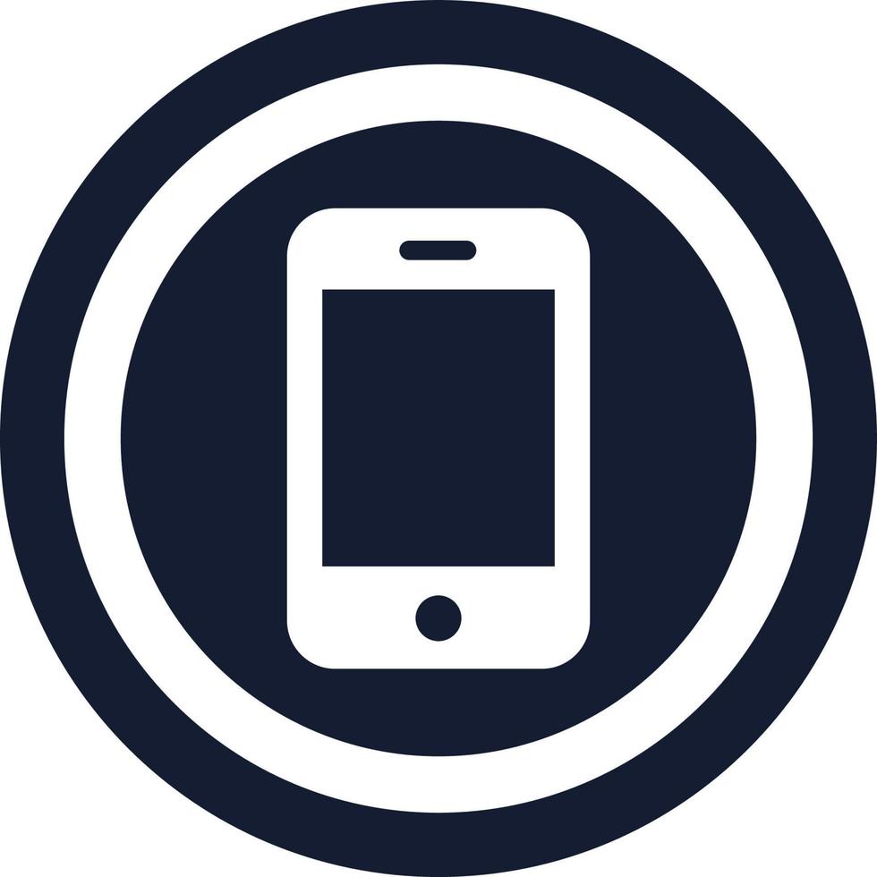 Mobile Phone Vector icon which is suitable for commercial work and easily modify or edit it