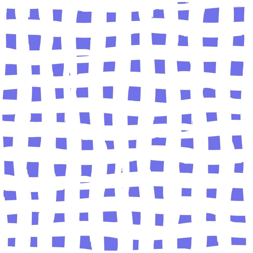 Seamless pattern with abstract pattern in a cage. Repeat geometric squares of irregular shape. Vector graphics.