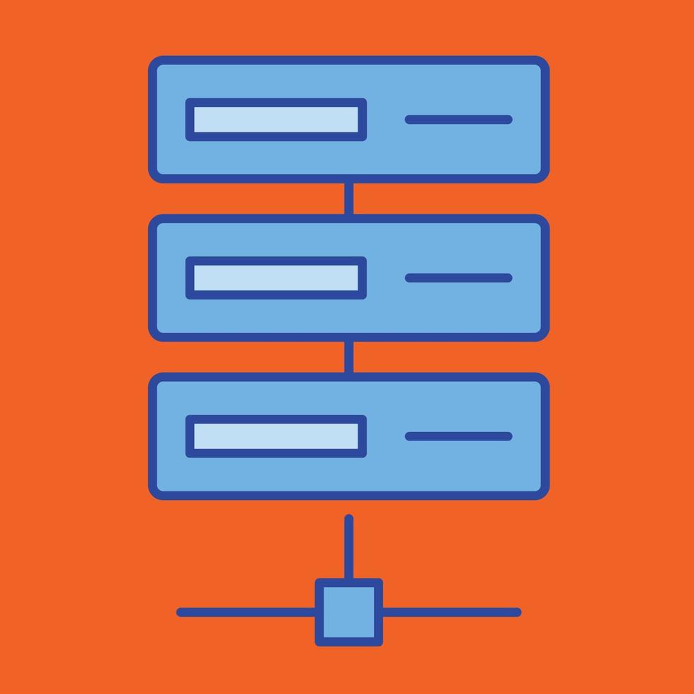 Server Backup Vector icon that can easily modify or edit
