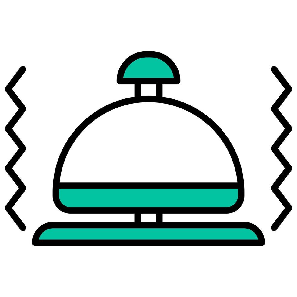 bell icon with transparent background vector